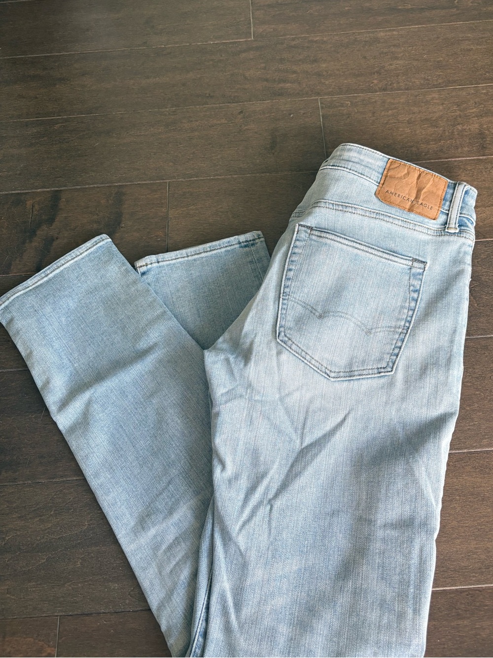 American Eagle Outfitters Light Blue Slim Straight Jeans